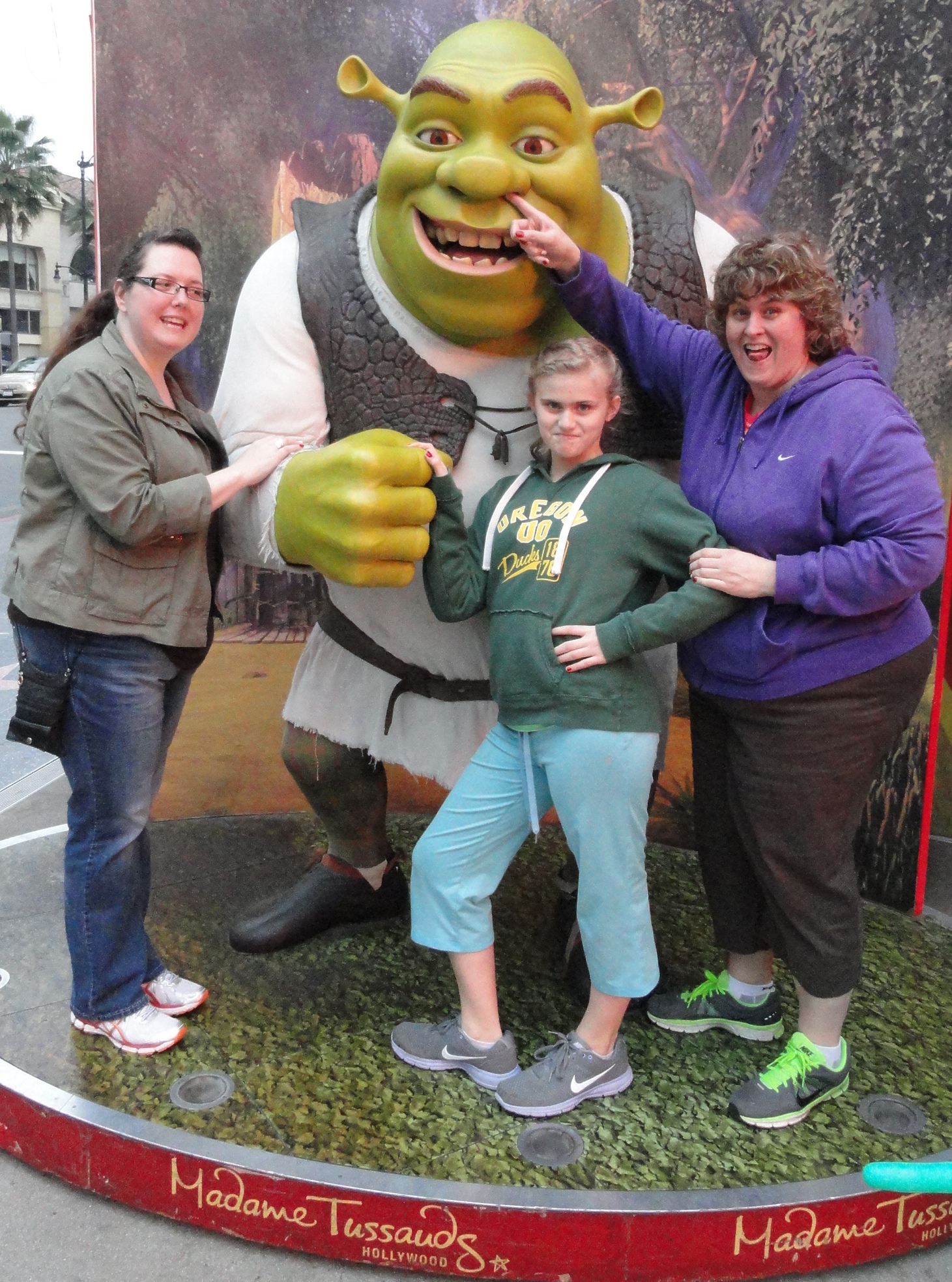 The Girls with Shrek